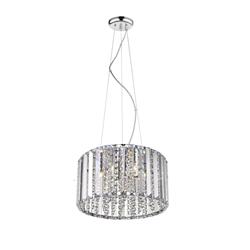 Diore 4 Light Crystal & Chrome Pendant CFH1925/04/CH