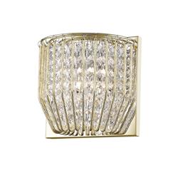 Carlo Wire Cage Crystal Single Wall Light