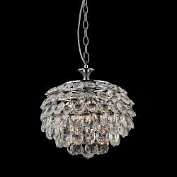 Adaliz Small Crystal & Chrome Ceiling Pendant CF311201/03/CH