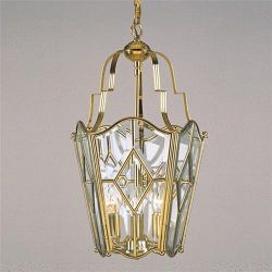 Alicante 4 Light Lantern Polished Brass LG56115/04