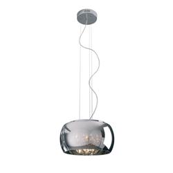 Deni 5 Light Medium Crystal & Chrome Pendant CFH606091/05A/CH