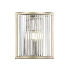 Antigua Crystal Curved Single Wall Light 