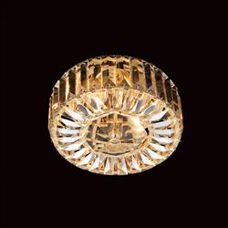 Seville Double Crystal Flush Ceiling Fitting