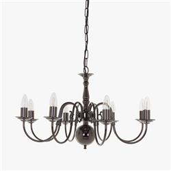 Flemish 8 Light Multi Arm Ceiling Fitting