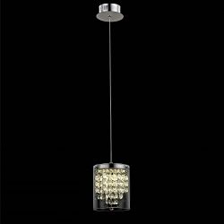 Florina Crystal & Chrome LED Pendant Light LED608242/01/CH