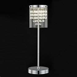 Florina LED Crystal & Chrome Table Lamp LED608242/01/TL/CH