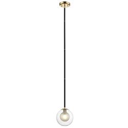 Remy Matt Black Adjustabale Single Pendant Fitting