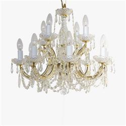 Marie Theresa Crystal 12 Light Multi Arm Fitting 