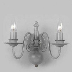 Bologna Hand Painted Double Wall Light