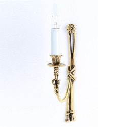 Richmond Solid Brass Large Single Wall Light SMBB00011A/PB