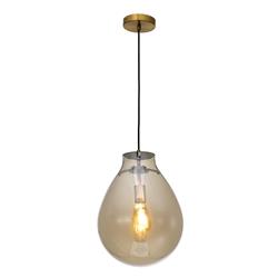 Rio Small Glass Single Ceiling Pendant 