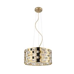 Lola 5 Light Crystal Cut Out Pendant Fitting