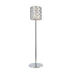 Lola Crystal 3 Light Cylinder Floor Lamp