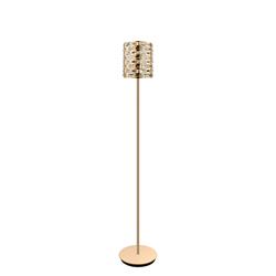 Lola Crystal 3 Light Cylinder Floor Lamp