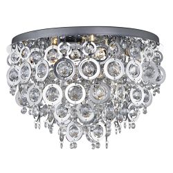 Nova Semi-Flush Chrome Ceiling Light 0575-5cc