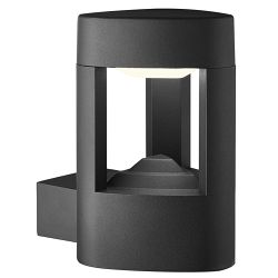 Michigan IP44 LED Dark Grey Outdoor Wall Light 2005GY