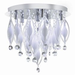 Spindle LED Chrome Ceiling 6 Light 2456-6CC