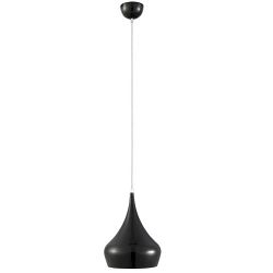 Preswick Single Ceiling Pendant Black 3200BK