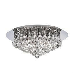 Hanna Crystal Flush Chrome 3406-6CC