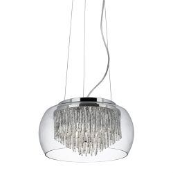 Curva Pendant Light Chrome 3624-4CC