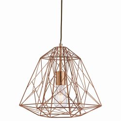 Geometric Cage Pendant Light