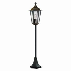 Alex IP44 Black Outdoor Post Light 82504BK