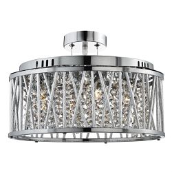 Elise Crystal Ceiling Light Fitting 8335-5CC