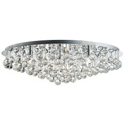 Hanna Chrome 8 Light Crystal Ceiling Light 9598-8CC