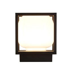 Athens IP54 Outdoor LED Black Ceiling & Wall Fitting 38141BK