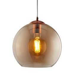 Balls LED Large Round Glass Pendant Ceiling Light Fitting