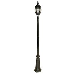 Bel Aire IP43 Matt Black Outdoor Post Light 7174