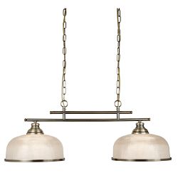 Bistro 2 LED Double Pendant Bar Ceiling Light