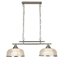 Bistro 2 LED Double Pendant Bar Ceiling Light