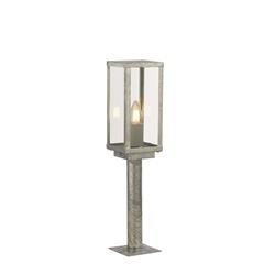 Box II Silver IP44 Rated Outdoor Post Lamp 90151-500SI