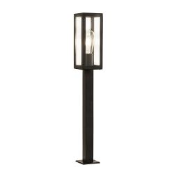 Box IP44 Black Large Rectangular Outdoor Post light 6441-900BK