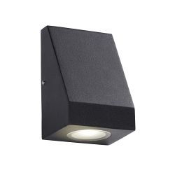 Troy Outdoor Sanded Black LED Wall Light 2041-1BK