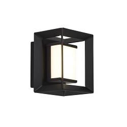 Chaplin LED Black Bathroom Wall Light 74303-1BK