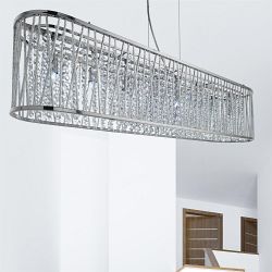 Elise Large Crystal Ceiling Light 9448-8CC