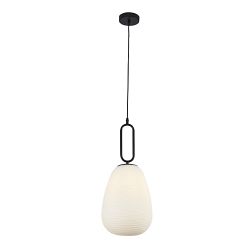 Elixir Black & Opal Ceiling Pendant 43581-1BK