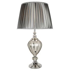 Greyson LED Chrome/Glass Urn Table Lamp