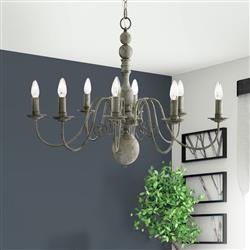 Greythorne 8 Light Multi-Arm Pendant 2268-8GY