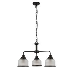 Highworth Black 3 Light Pendant 1683-3BK