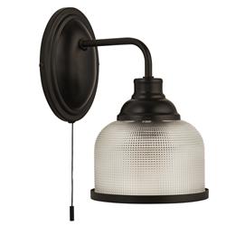 Highworth Black Single Wall Light 2671-1BK