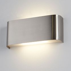 Match Box LED Curved Edge Wall Light 