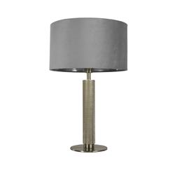 London Satin Silver Finished Table Lamps