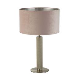 London Satin Silver Finished Table Lamps