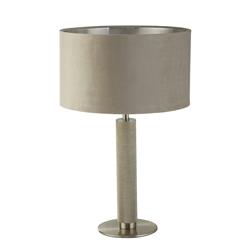 London Satin Silver Finished Table Lamps