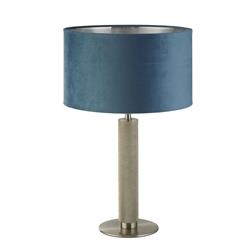 London Satin Silver Finished Table Lamps