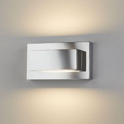 Ledge Oblong LED Chrome Wall Light 1752CC