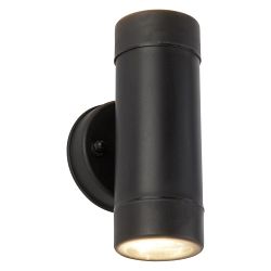 Coastal Outdoor Black IP44 Dual Exterior Wall Light 7592-2BK